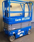 Electric Scissor Lift Genie Gs 1930   26 Feet Working Height   Low Hours Lift