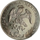 Mexico 1892 Cn Am Silver 8 Reales Ngc Ms62