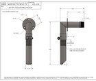  new  1  Male Npt Transom Mount Adjustable Water Pick-up - 316l Stainless Steel