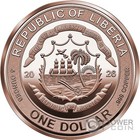 Lady Justice 5 Oz Copper Coin 1  Liberia 2026