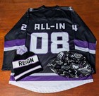 Ontario Reign Hockey Jersey Hat Lot Of 3 Ahl Echl Nhl Mens L Nm Minor League New