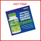 Gencare - Cetirizine Hcl 10 Mg  200 Caplets  - 24 Hour Allergy Relief Pills - No