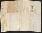 Lot Of 9 Native American Postcards     Mix Of Rppc   Printed     Early 1900s