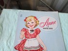 Vintage Anne Paper Dolls Book Uncut
