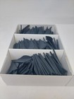 2 0  Black Raptor Ii R2 Vanes  Q2i Norway Industries  Bulk Pack Of 500 Count