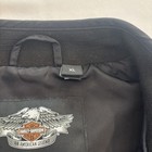 Harley Davidson Mens Xl Moto Ride Bar Shield 98553-15vm Black Orange Nylon