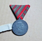 Imperial Austria Ww1 Wound Medal Lasso Militi 1918 Two Wounds Original