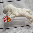 Ty Beanie Babies Fleece The White Lamb Plush 1996  Vintage Ages 3  4-7