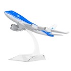 1 400 16cm Dutch Airlines Klm B747 Airplane Model Alloy Diecast Plane Model K