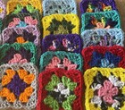 Lot Of 20  4     Crochet Granny  Squares Ea Squaredifferent Afghan Scarfs Hatpurse