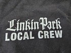 Vintage T Shirt - Linkin Park Local Crew Black Gildan Size L Concert Merch 2004