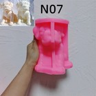 Boxer Puppy Silicone Candle Mold Dogs Soy Wax Gypsum Homemade Craft Diy Moulds