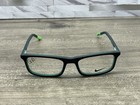 New Nike 5540 013 Eyeglasses Matte Black electric Green 47-16-130 Kids Frames