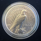 2021 Peace Dollar   U S Mint   0 999 Fine Silver   0 858 Toz    Orig Box   Coa