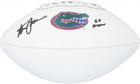 Steve Spurrier Florida Gators Signed Nike White Panel Football W 66 Heisman Insc