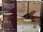 Home Decorators Windward 52  Led Indoor outdoor Oil-rubbed Bronze Ceiling Fan