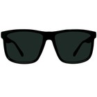 Locs Oversize Gangster Glasses Men Dark Lens Flat Top Large Black Og Sunglasses
