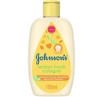 Johnson   s Baby Cologne Lemon Fresh For Long Lasting Fragrance  Freshness 2x100ml