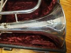 Vintage Antoine Courtois Silver Bb Flugelhorn--chem Cleaned  Serviced  Nice 