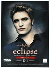 2010 The Twilight Saga Eclipse S2 Movie  d-1  Edward The Cullens Puzzle Card Nm 