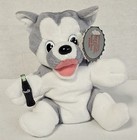 1998 Coca-cola Plush Polar Bear  Penguin  Reindeer  Walrus  Husky   Whale Lot X6