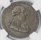 1795 R E Small Buttons 1 2 Penny Ngc Xf 45 Bn Washington - Grate Conder Token