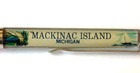 Mackinac Island Floaty Pen Moving Horse Drawn Carriage Street Michigan Vintage