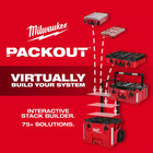Milwaukee Packout 10 In  Compact Portable Tool Box With Adjustable Dividers