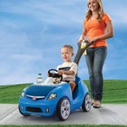 Step2 Whisper Ride Ii Kids Push Car  Ride-on Car With Seat Belt And Horn  Toddle