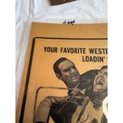 Gene Autry Loaded Pistols Vintage Western Movie Poster Barbara Britton Columbia