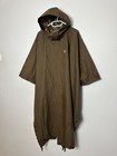 Fj  llr  ven Poncho Tarp Rain Cape Waterproof Olive Green Unisex Outdoor Hiking