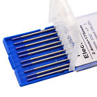 Wl20 Tungsten Electrodes 2  Lanthanated 3 32 x7  Blue Tig Welding Rod 10pc pack