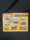 Melissa   Doug Vehicles Sound Puzzle - Wooden Peg Puzzle 8 Pcs