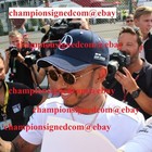 Lewis Hamilton Signed Photo 2014  World Champion  Coa