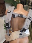 Ergobaby 360 Four Position Baby Carrier Gray Beige Neutral Cotton Euc