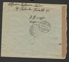 Hungary-serbia To Austria- r  Censorship Feldpost Letter From Two Addresses-1941