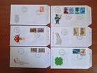 Fdc Collection 103 Different First Day Covers From Luxembourg All Shown