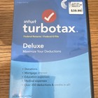 Turbotax Deluxe Tax Preparation Software 2017 Cd For Windows   Mac