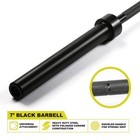 Prctz  2-inch Olympic Barbell Weightlifting Bar  7ft  700-pound Capacity
