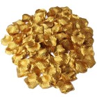 Lzxd 1000 Pieces Gold Artificial Silk Rose Petals Flower Decoration Wedding P   