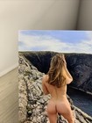 Contemporary Pinup Girl 4x6 Photo - Fine Art Color Print - Brunette Female Form