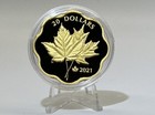 2021 Canada 20 Dollar Silver Iconic Maple Leaves W  Ogp 2873 Of 4500