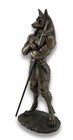 Egyptian God Anubis Statue Deity Jackal Figurine
