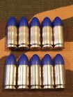 9mm Luger Snap Caps  Set Of 10  124gr   blue nickel 