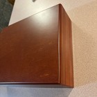 Vintage Gentlemens Wood Jewelry Chest Dresser Box