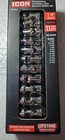 Icon 1 4  Dr Metric 11 Pc Universal Joint Shallow Socket Set S1um11 New In Box 