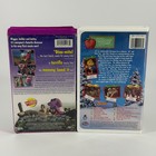 Lot Of 2 Barney Vhs Great Adventure   Night Before Christmas - Clamshell Tapes
