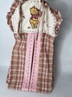 Vtg Winnie The Pooh Diaper Holder Ruffle Nursery Stacker Organizer Butterfly