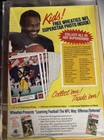 Empty 1987 Walter Payton Wheaties Box - 12 Oz Box