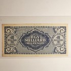 1946 Hungary 1 Milliard Million Banknote Note Bill Currency Circulated Xf Cond 